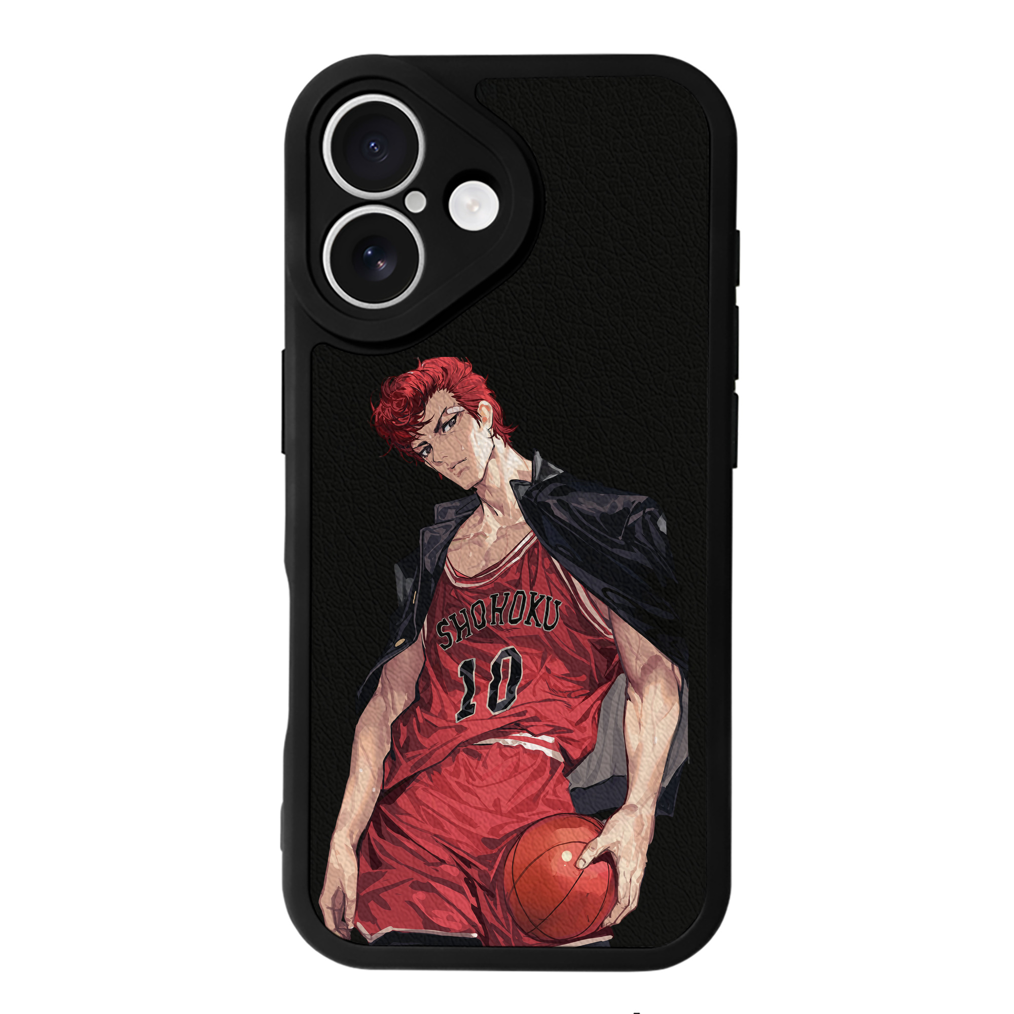 （画像用） SLAM DUNK／スラムダンク 【iPhone 16シリーズ対応】シリコンスマホケース（レザー調） 材質：シリコン